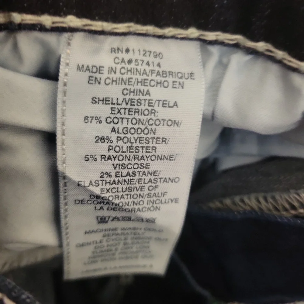 True Religion Geno Relaxed Slim Jeans Mens 36x32 Dark Wash Flap Pocket NEW $204